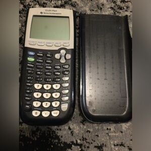 Texas Instruments TI-84 Plus Graphing Calculator - Black (Older Model)